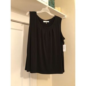 NWT Dressbarn Black Tank-top